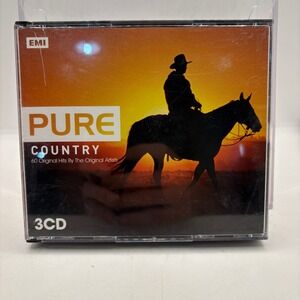 Pure Country 60 Original Hits 3‎ CD Box Set EMI Various Artists 2007
